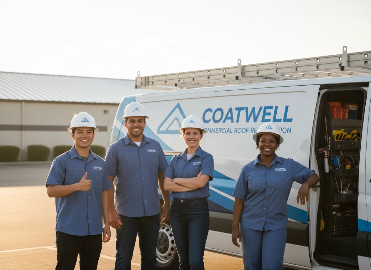 Commercial roof coating company in Arcadia, OH